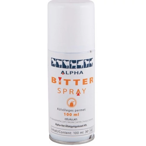 Alpha Bitter Spray sebnyalogatás ellen