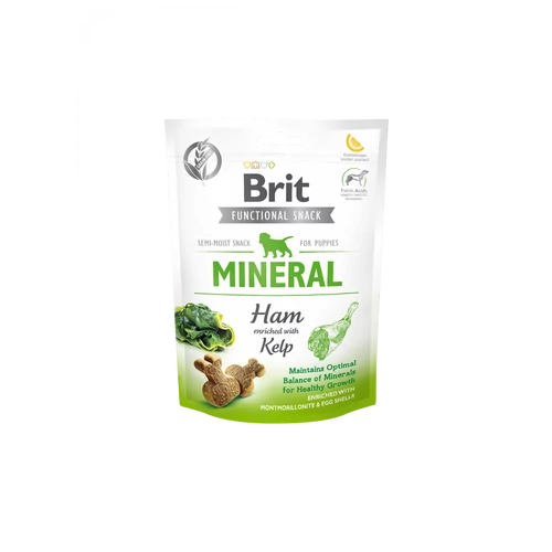 Brit Care Dog Functional Snack Mineral Ham for Puppies 150g