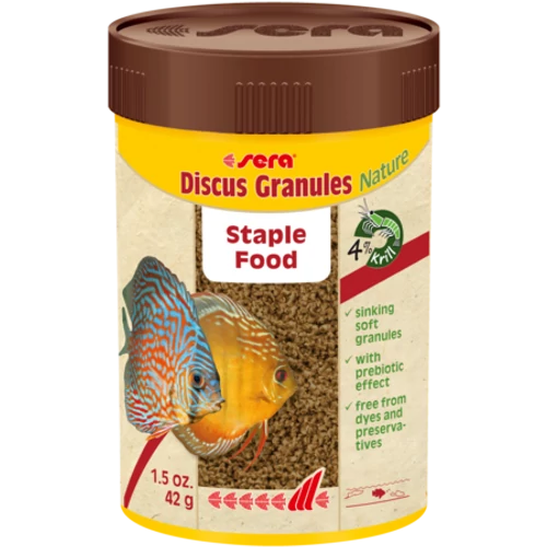 Sera Discus Granules Nature díszhaleleség - 100 ml