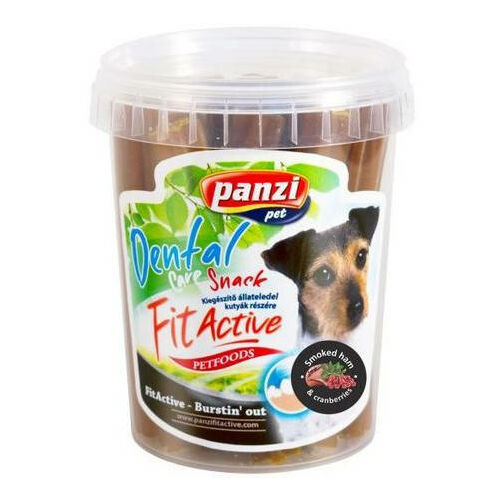 FitActive Denta Sticks - jutalomfalat (füstölt sajt,sárgarépa) kutyák részére (330g)