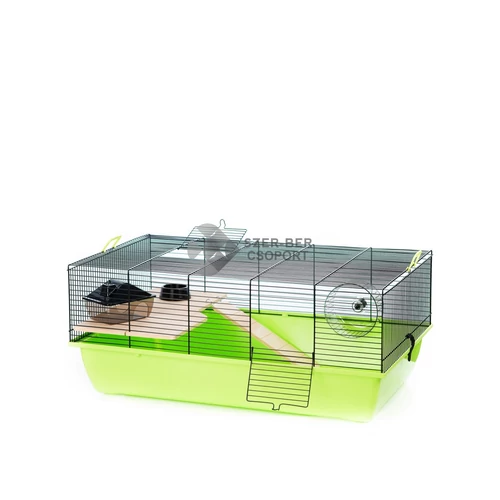 Inter-Zoo Tommy hörcsög ketrec fa emelettel 78x48x33 cm