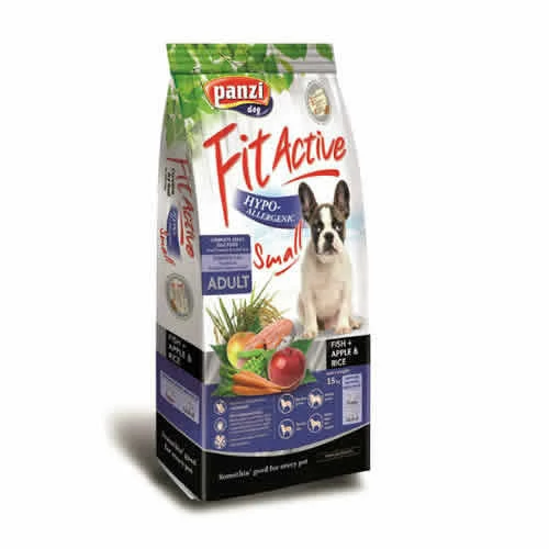 Panzi FitActive Hypoallergenic Small Fish Adult (hal,rizs,alma) száraztáp 15kg