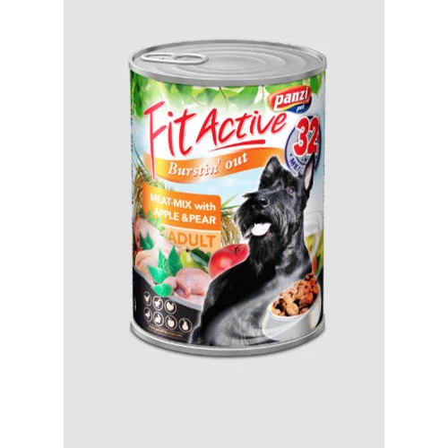 FitActive Adult - nedveseledel (liba,kacsa,nyúl,pulyka,csirke) felnőtt kutyák részére (1240g)