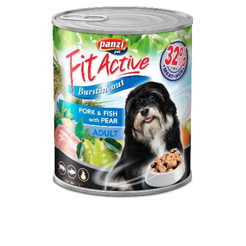 FitActive Adult - nedveseledel (sertés,hal) felnőtt kutyák részére 800g