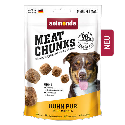 Animonda Meat Chunks (csirke) jutalomfalat - kutyák részére (80g)