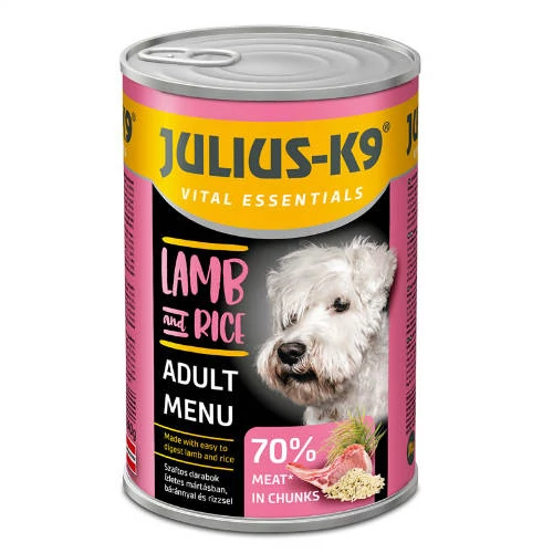 JULIUS K-9 konzerv kutya Bárány-rizs 1240g