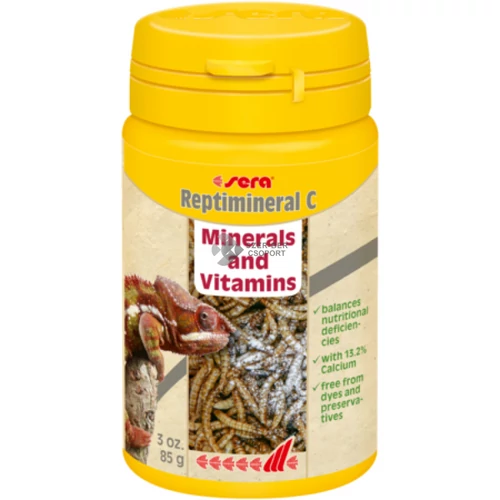 Sera Reptimineral C - vitamin készítmény hüllőknek - 100 ml
