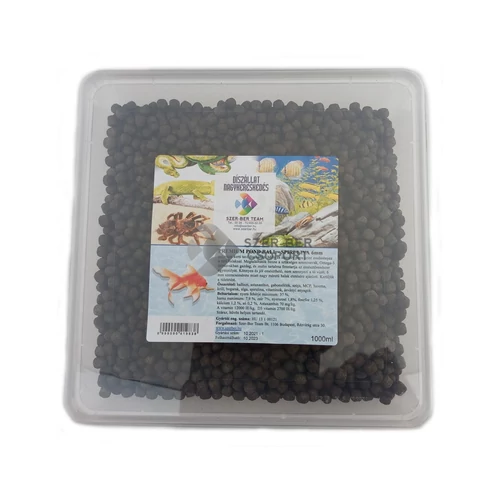 Szer-Ber Premium Pond Ball Spirulina díszhaleleség - 1000ml 6mm