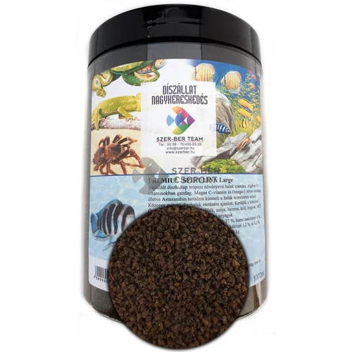 Szer-Ber Premium Spirulina díszhaleleség Large - 1000ml