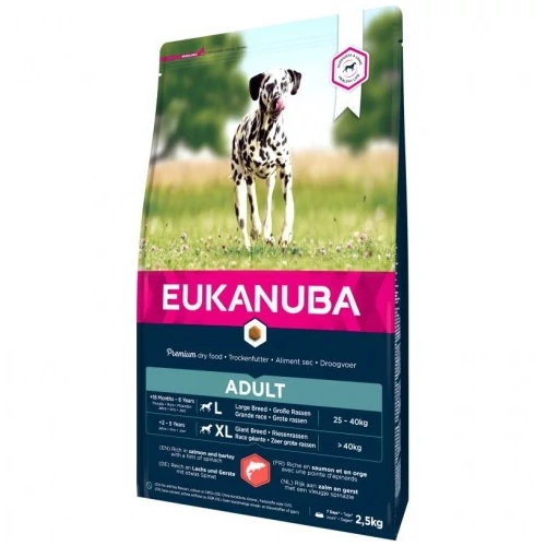 Eukanuba Adult Large Salmon&Barley kutyatáp 2,5kg
