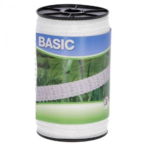 BASIC Classe szalag, fehér, 200 m 10 mm