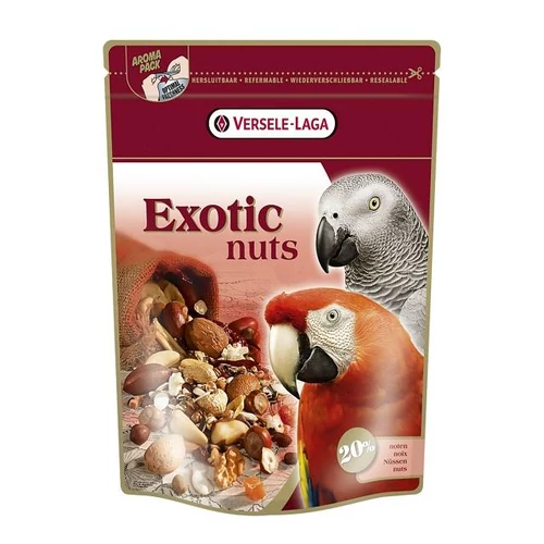 Versel-Laga Exotic Nuts - Kiegészítő eleség (mogyorós) óriás papagáj részére (750g)