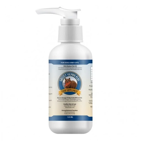 Grizzly Plus Lazacolaj 125ml Kistestű Kutyáknak És Macskáknak